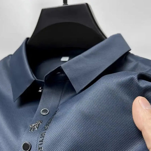 Camisa Polo Seda Gelada